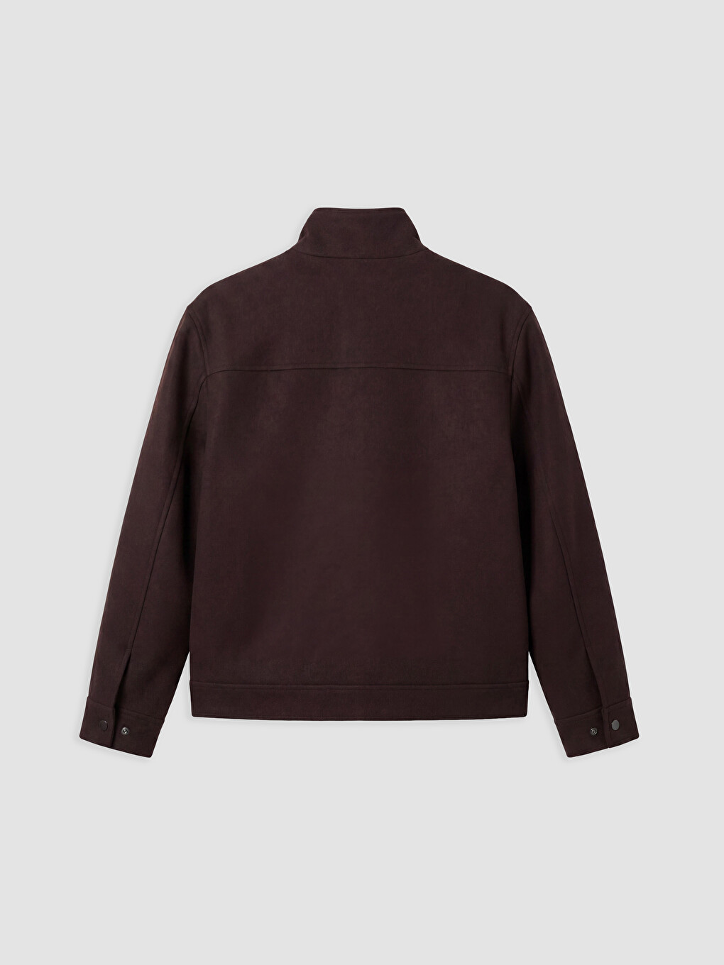Kahverengi Regular Fit Dik Yaka Erkek Mont-4