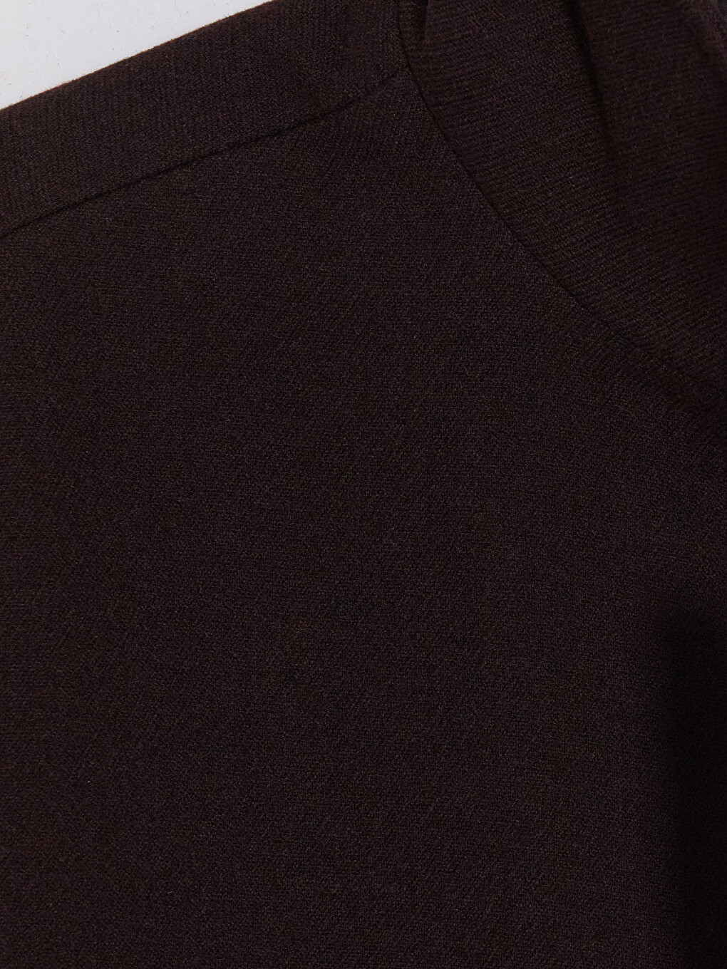 Kahverengi Regular Fit Dik Yaka Erkek Mont-5
