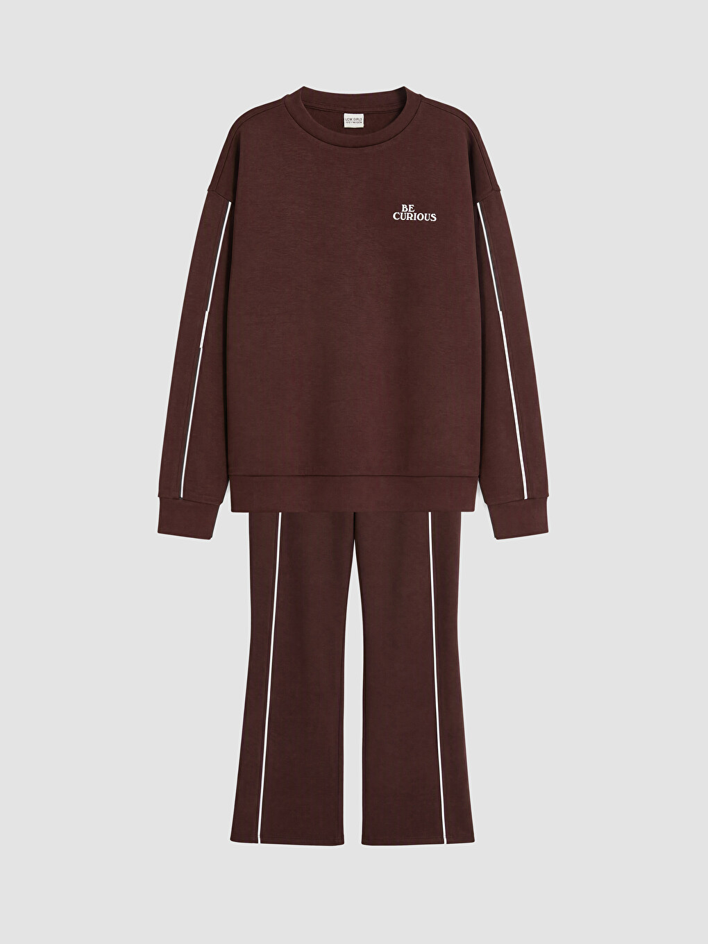 Side Striped Girls' Set