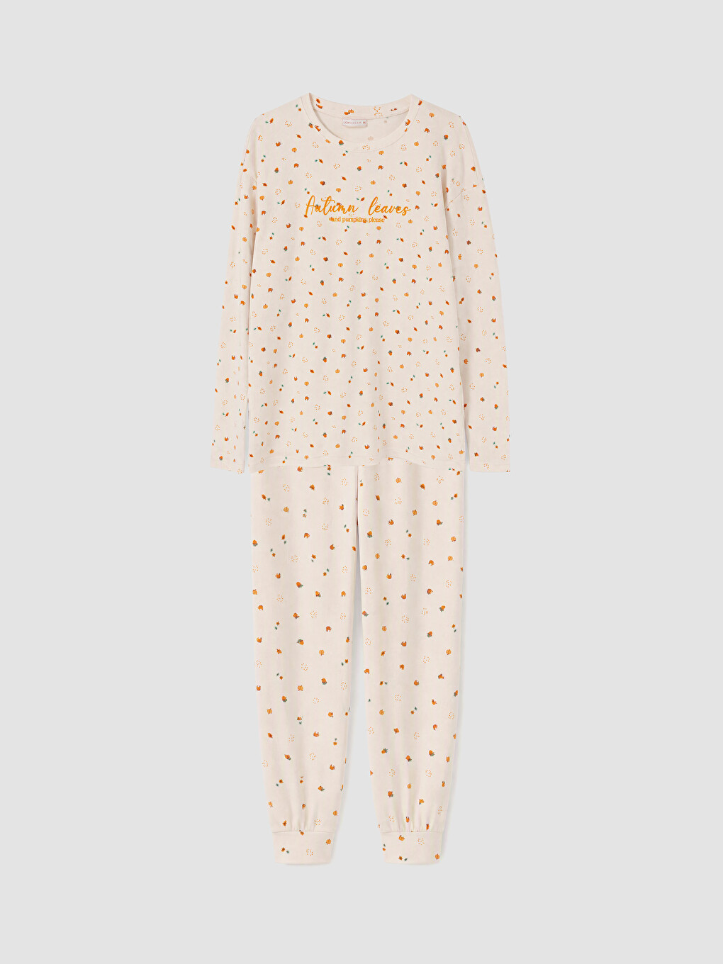 Pembe Bisiklet Yaka Polar Kadın Pijama Takımı-4