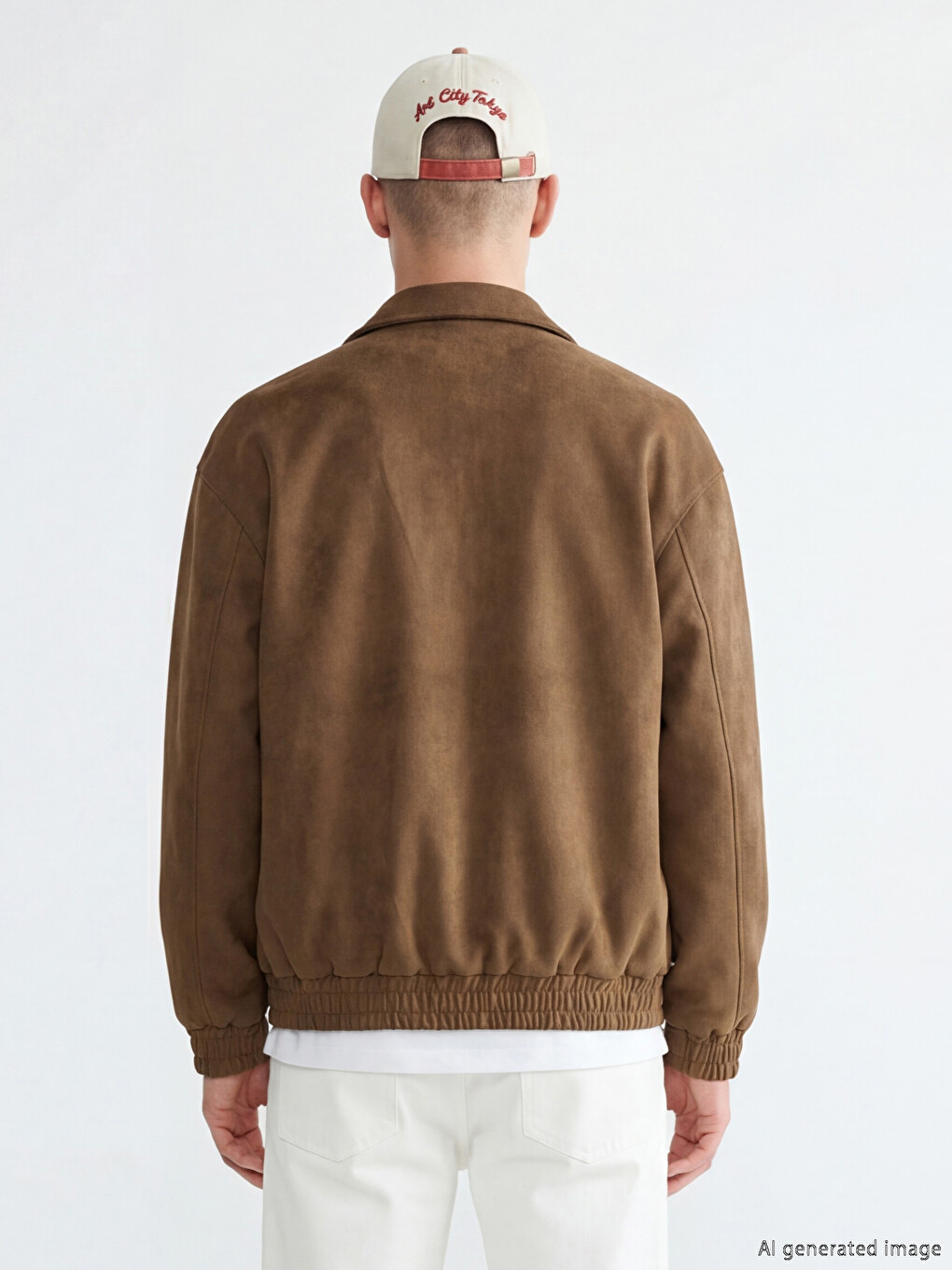 Relax Fit Men's Suede Jacket-4
