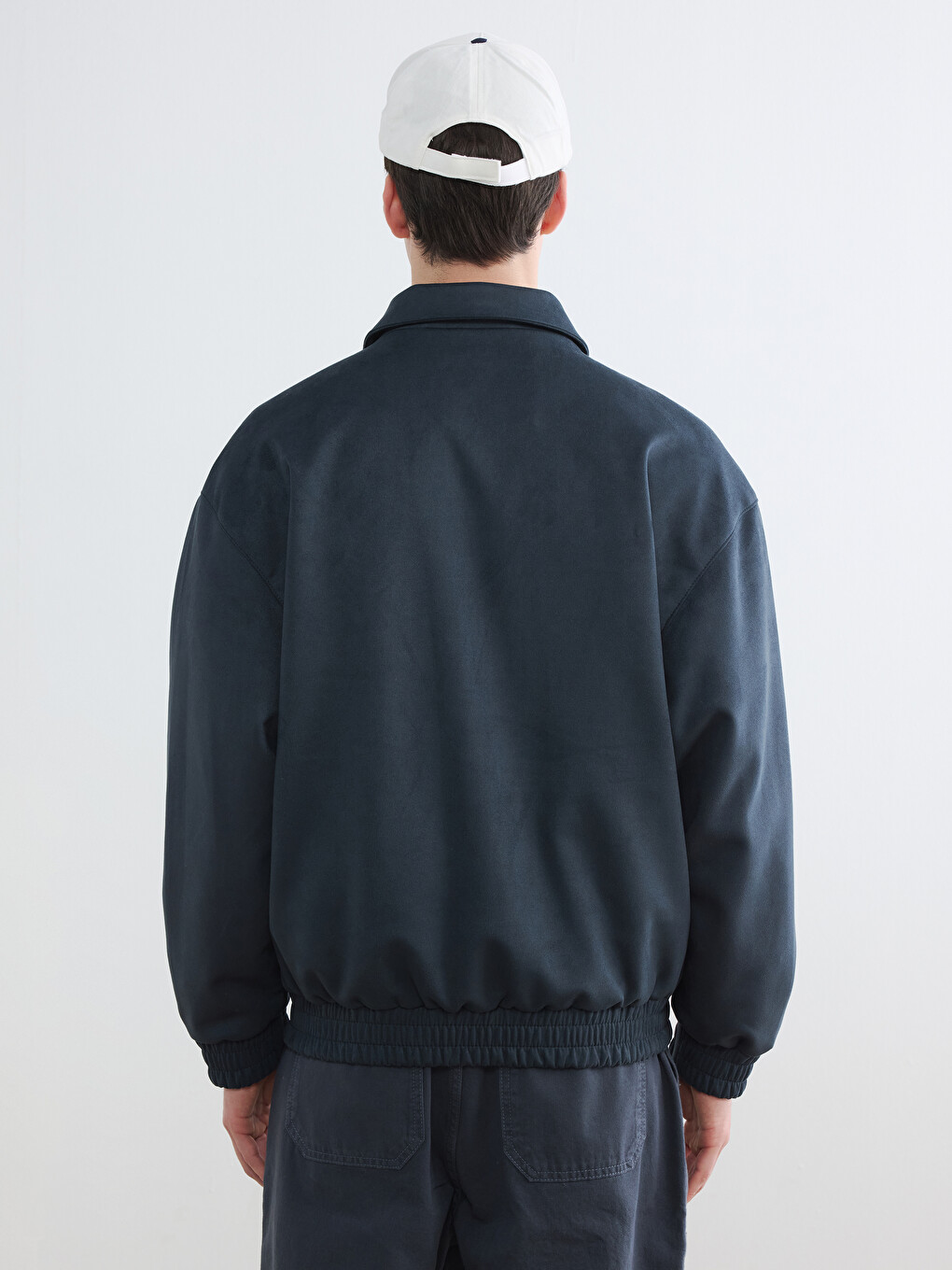 Relax Fit Men's Suede Jacket-4