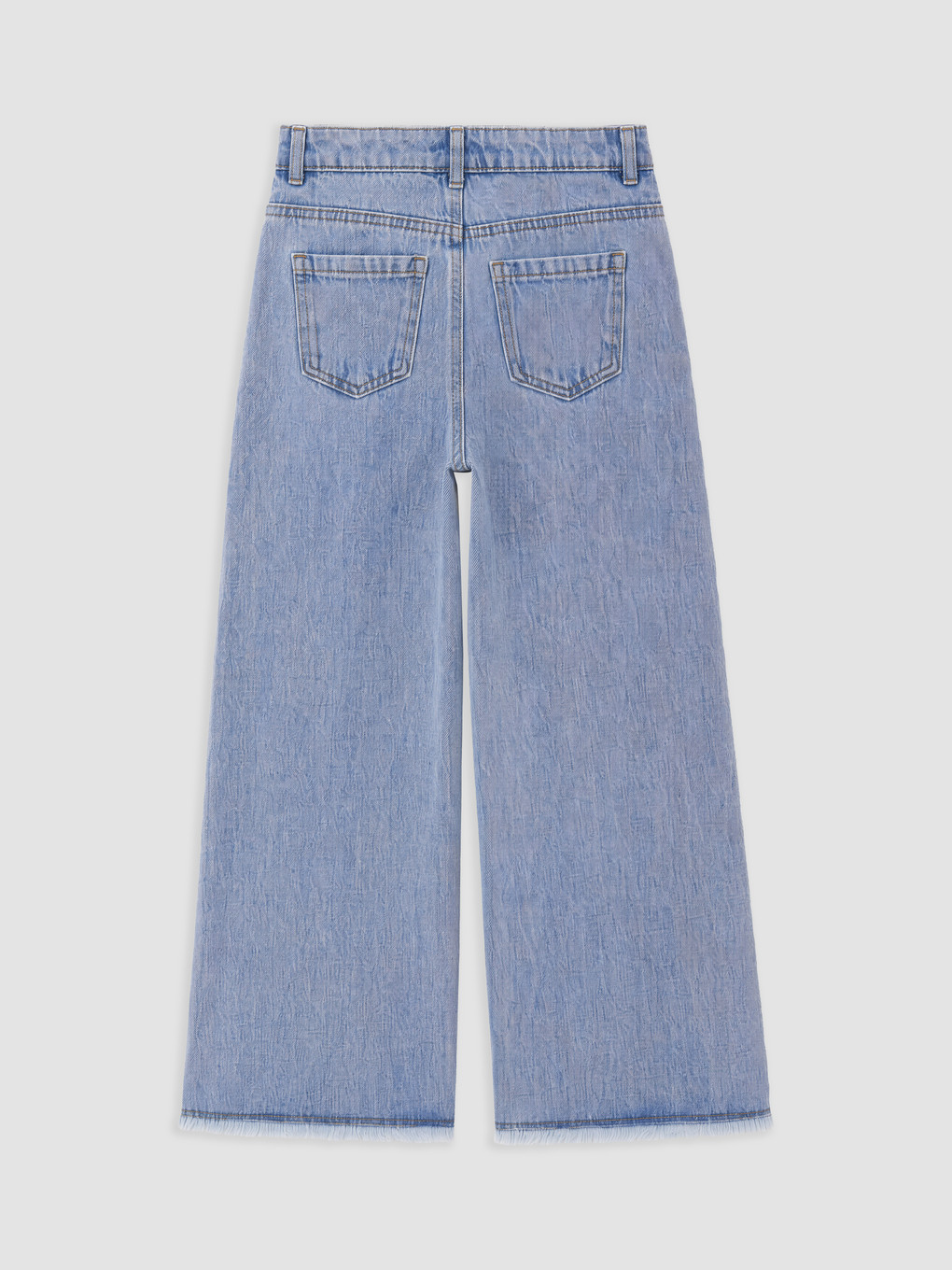 Wideleg Girls' Jeans-1