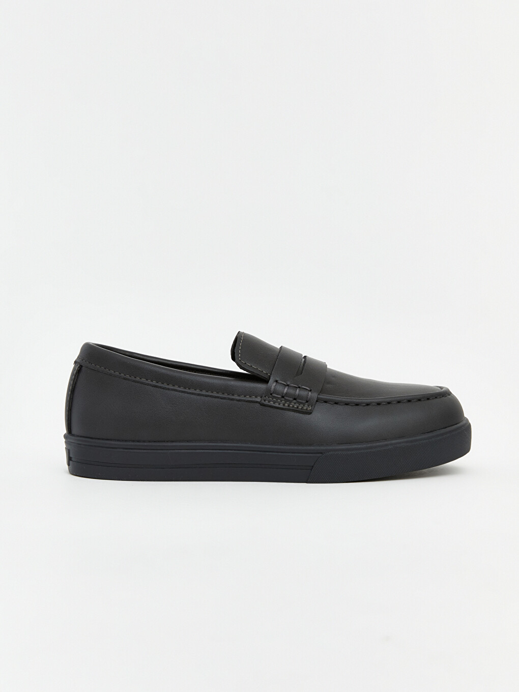 Faux Leather Boys' Classic Shoes-1