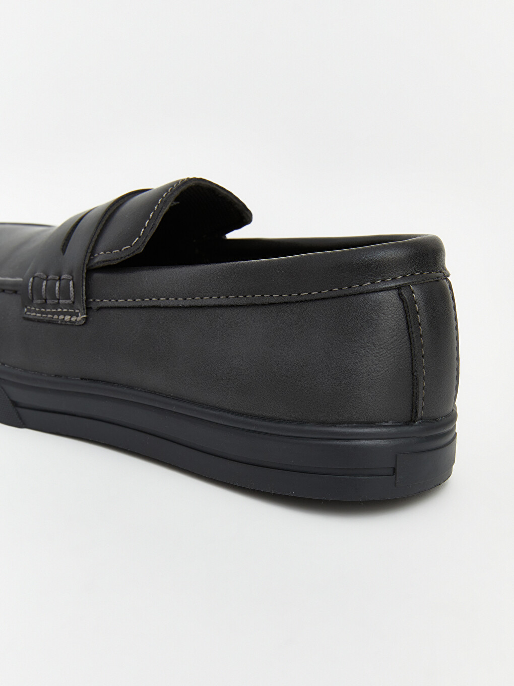 Faux Leather Boys' Classic Shoes-4