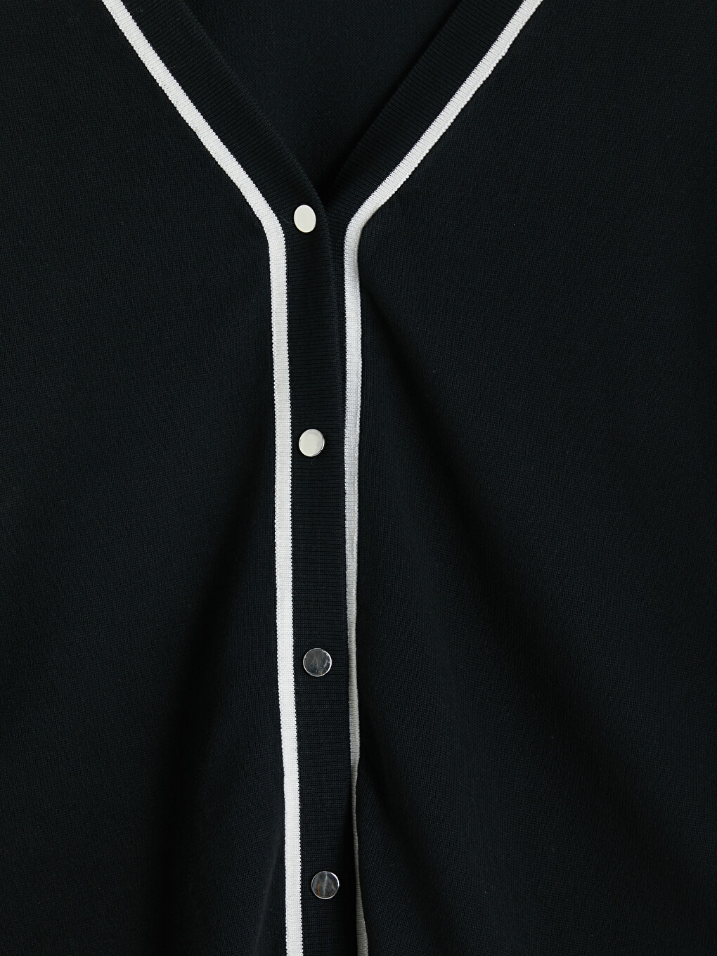 Woman Black Cardigan-5