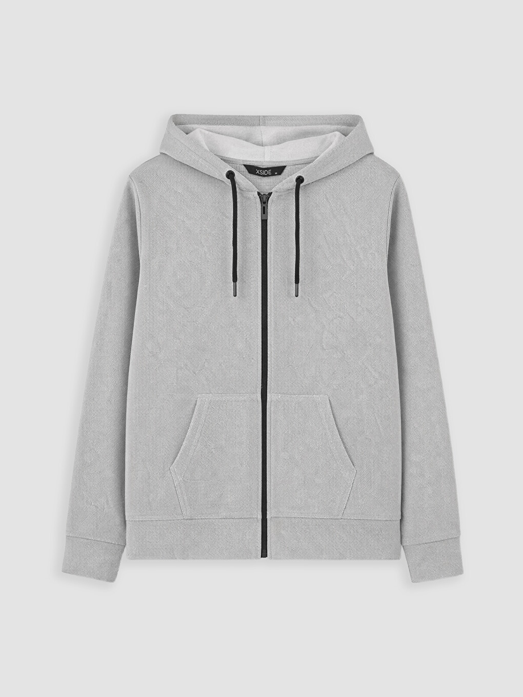 Hooded Men's Zip-up Sweatshirt
