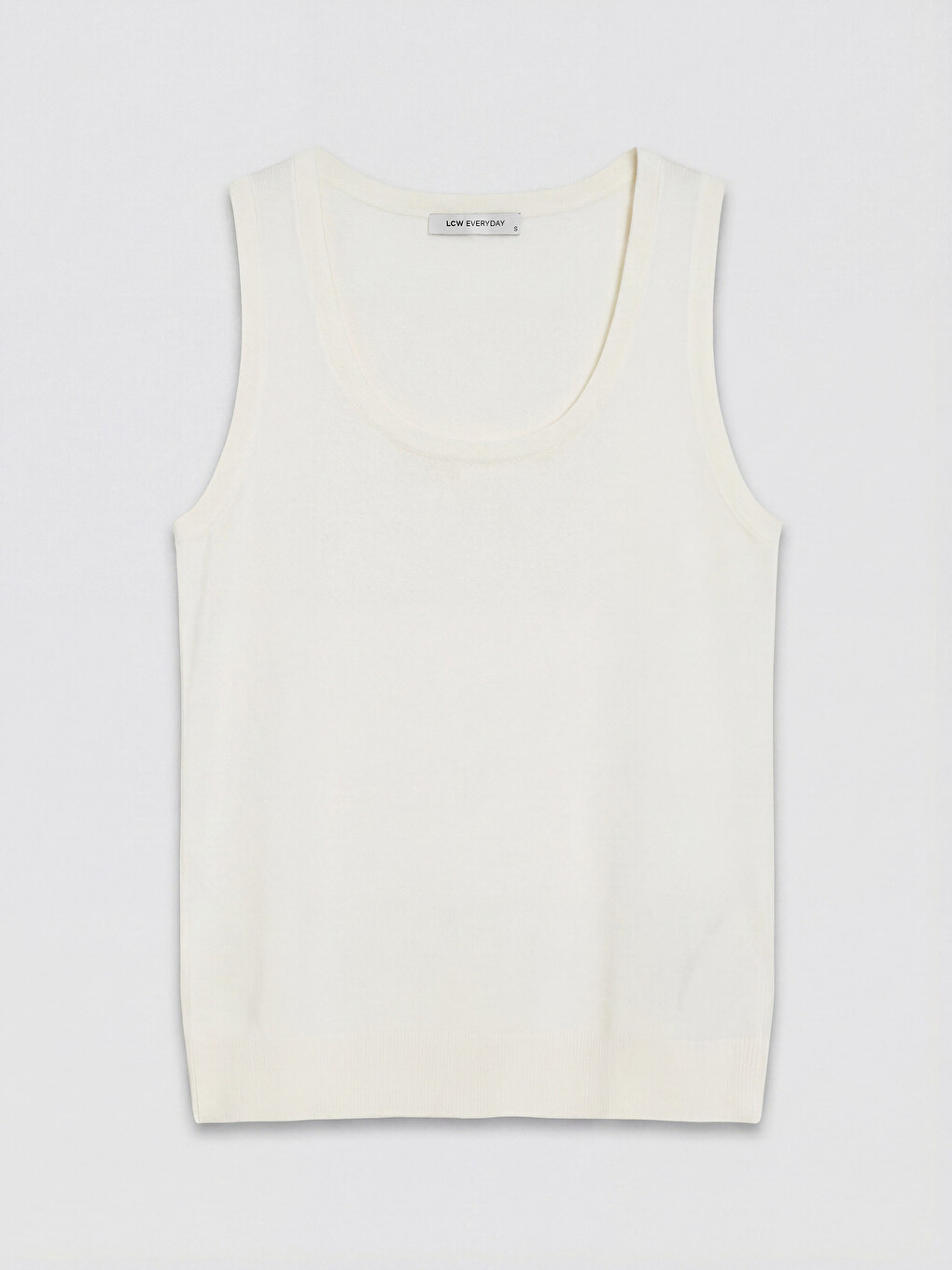 U Neck Women's Knitwear Tank Top-4
