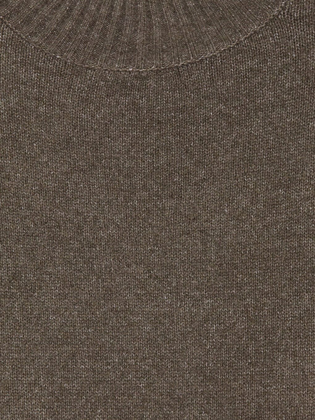 Mock Turtleneck Women's Knitwear Sweater-5