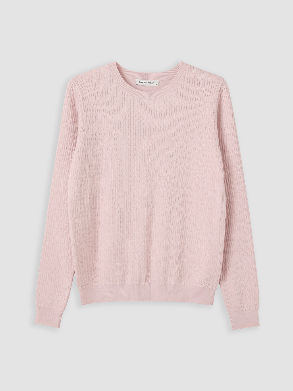 Cable Knit Patterned Women's Knitwear Sweater-4