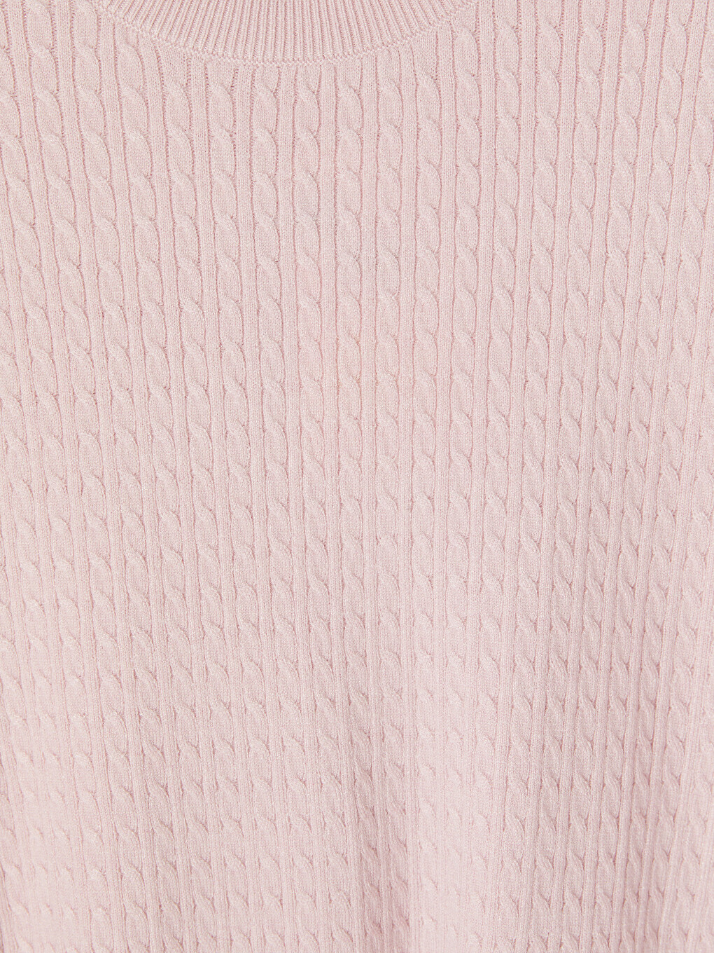 Cable Knit Patterned Women's Knitwear Sweater-5