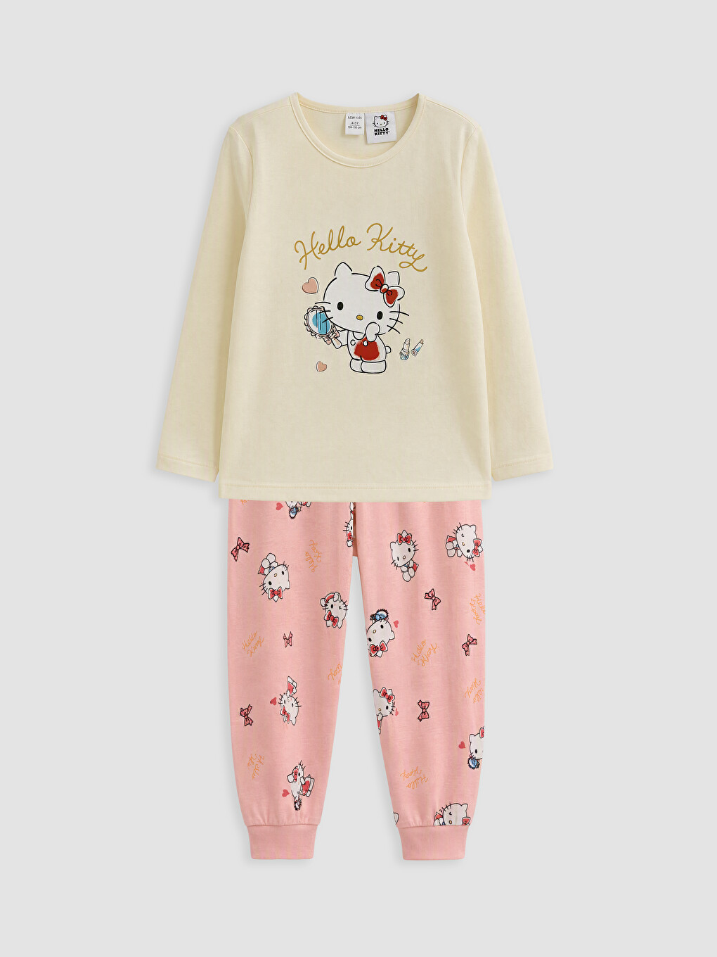 Girl Ecru Pyjama Set