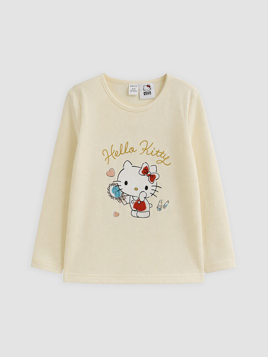 Girl Ecru Pyjama Set-1