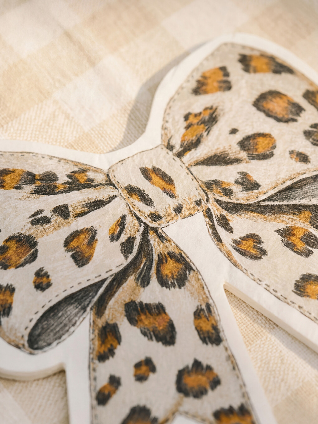 Bow Patterned Paper Napkin 20-pack-1