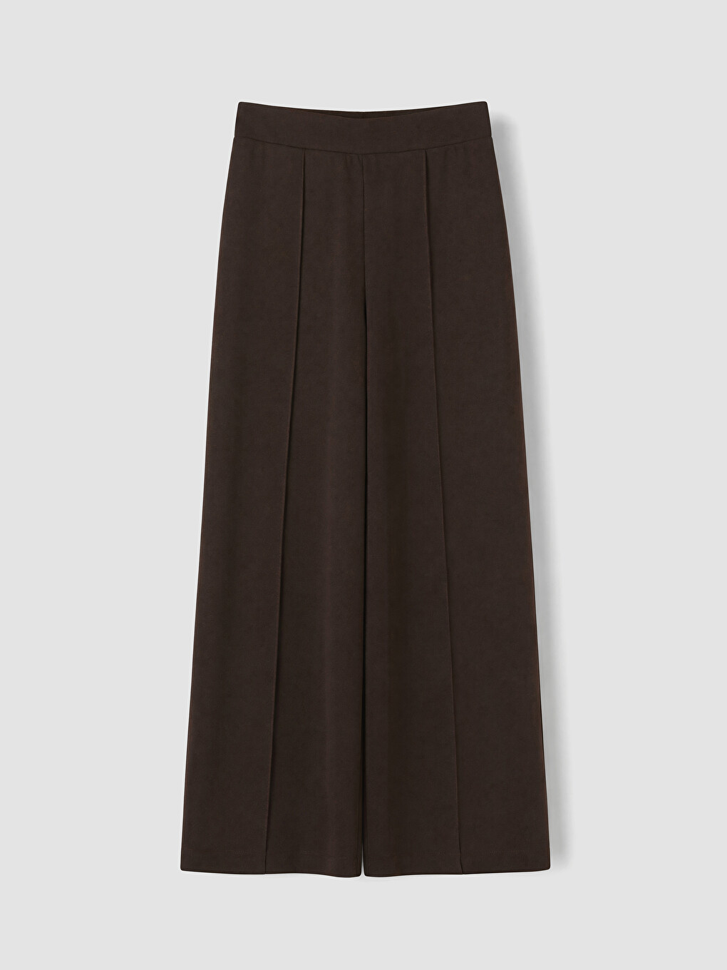Beli Lastikli Kadın Krep Pantolon-4