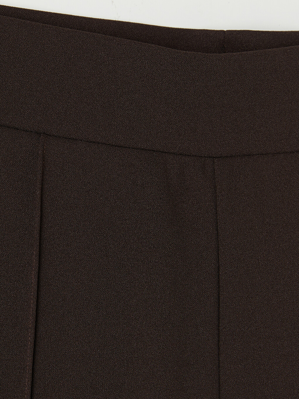 Beli Lastikli Kadın Krep Pantolon-5