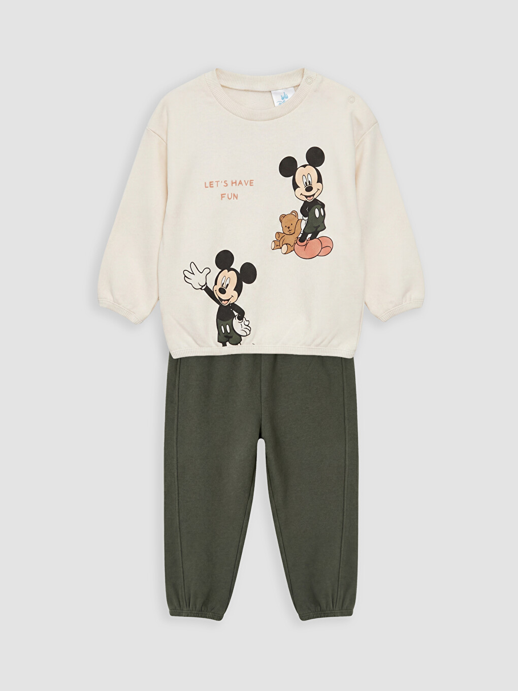 Mickey Mouse Printed Baby Boys' Set