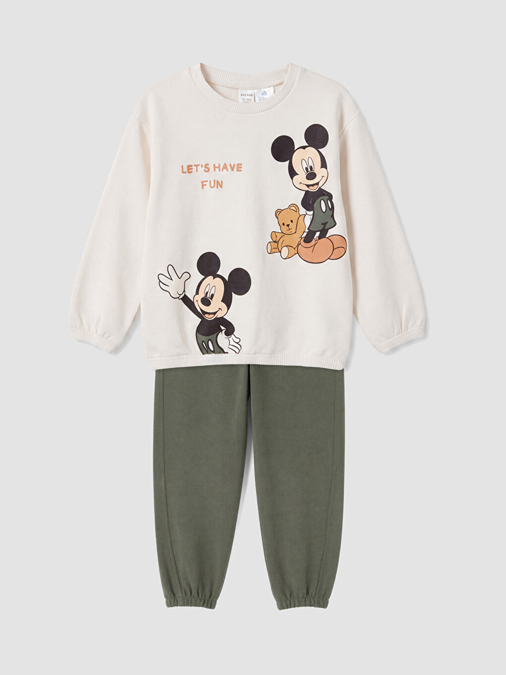 Mickey Mouse Printed Baby Boys' Set-1