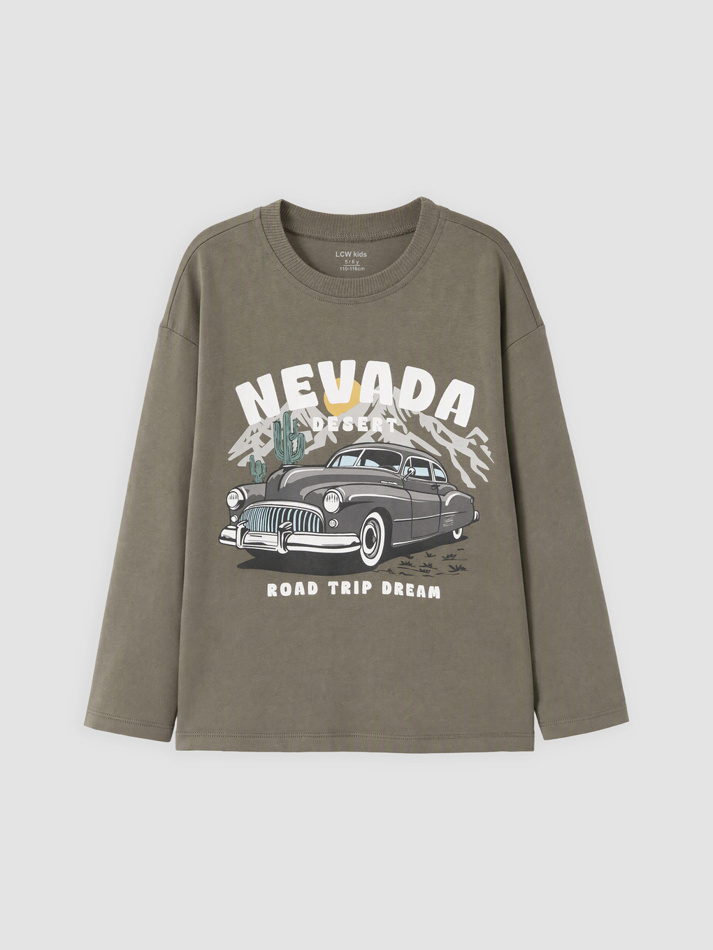 Boy Khaki T-shirt