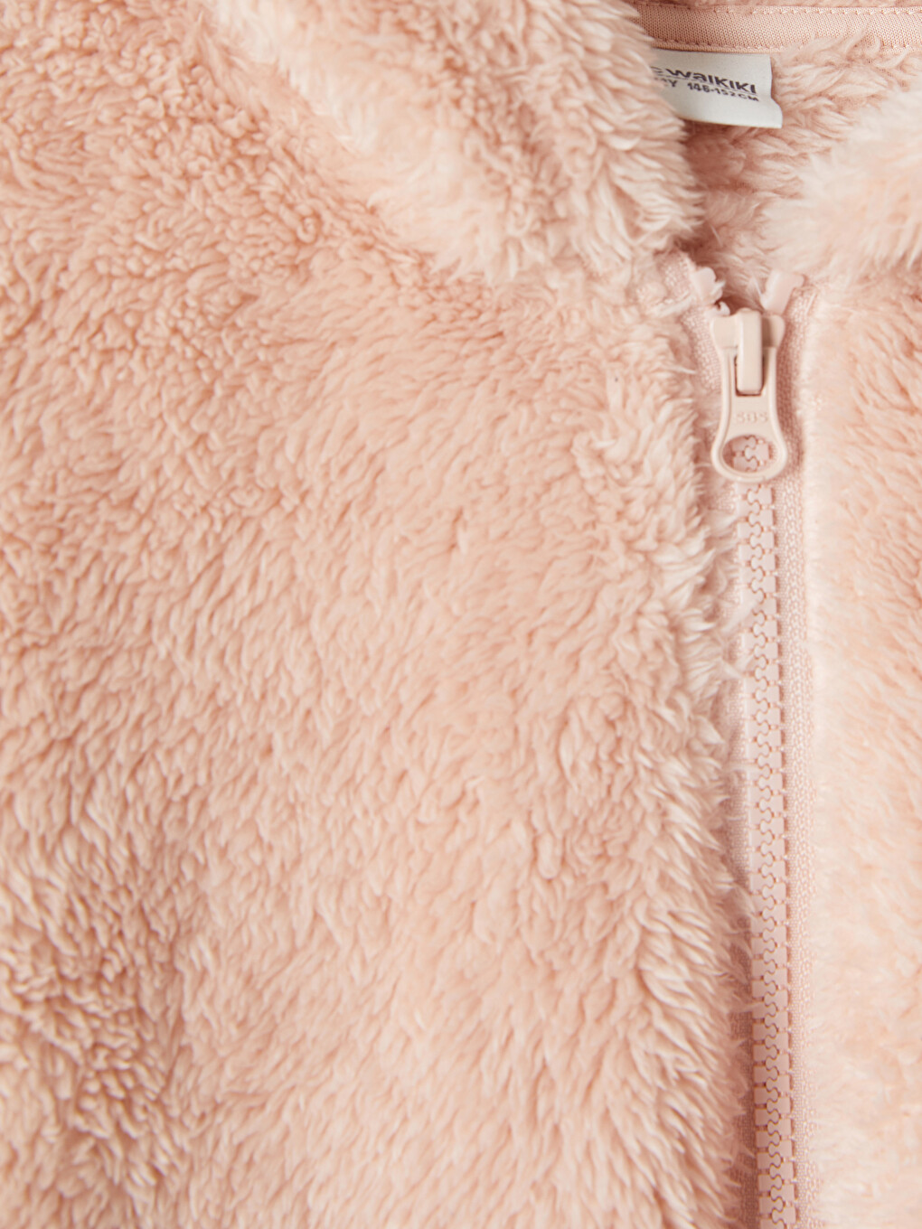 Girl Pink Zip-up Sweatshirt-2
