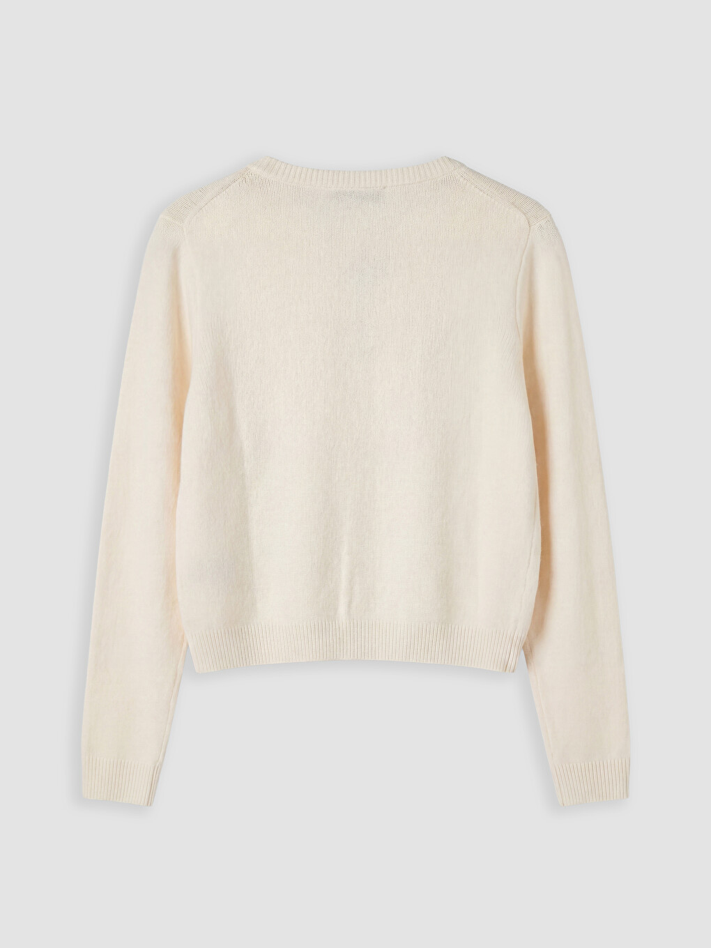 Crew Neck Women's Knitwear Cardigan-5