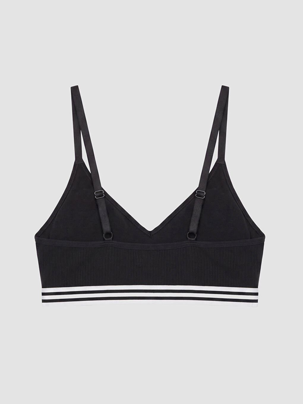 Non-wired Padded Striped Bustier-1