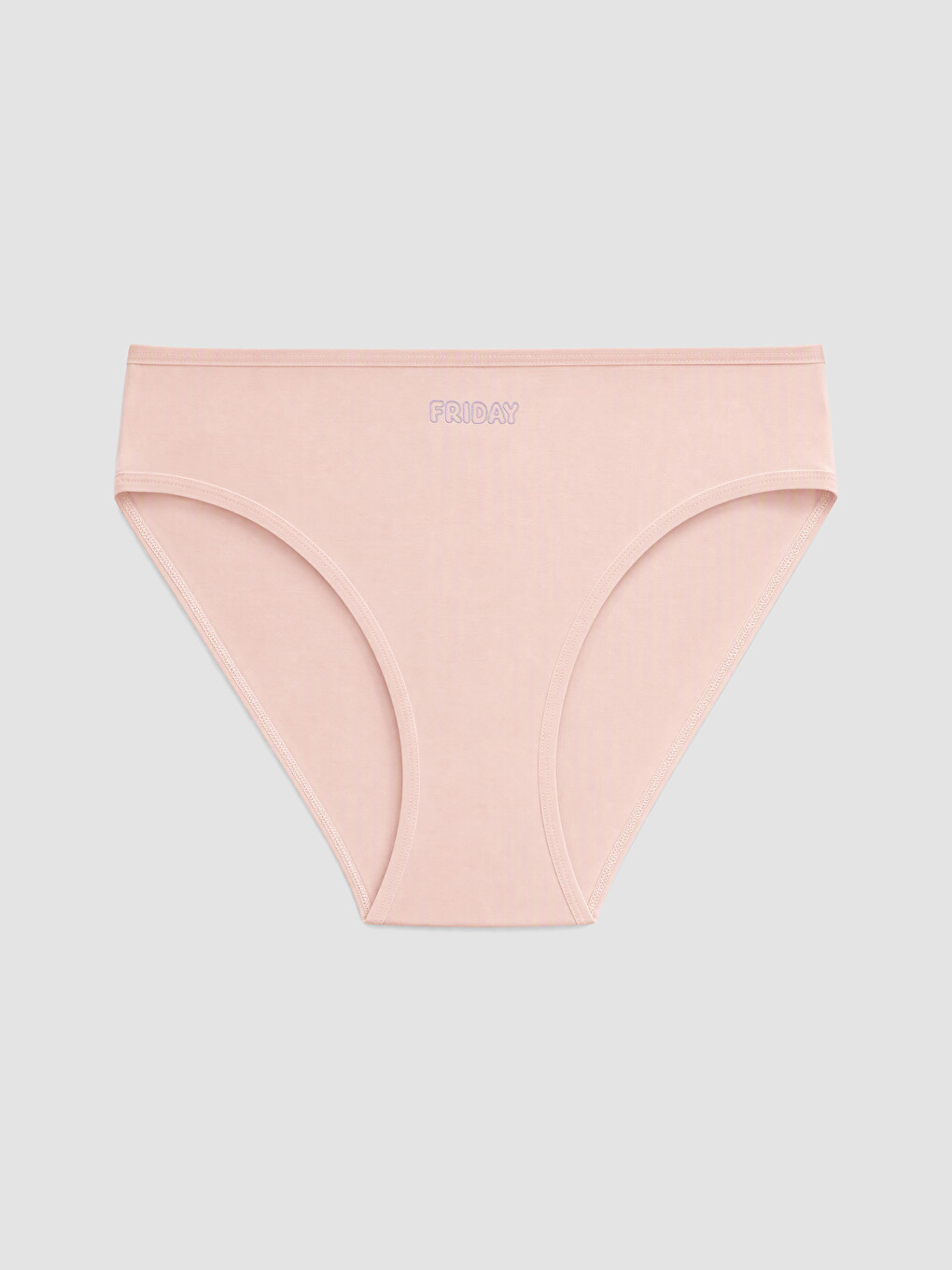 Text Printed Bikini Knickers 5 Pack-1