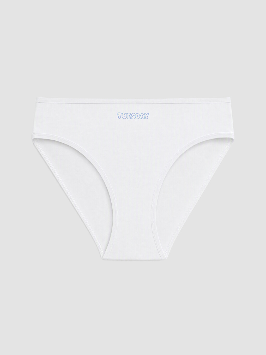 Text Printed Bikini Knickers 5 Pack-4