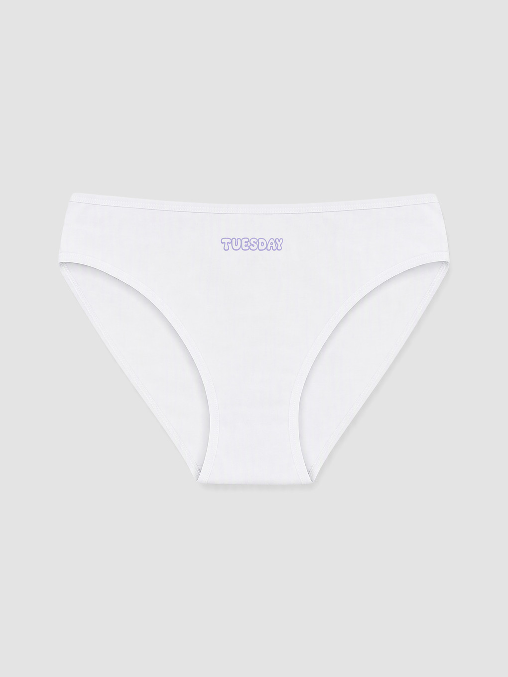 Text Printed Bikini Knickers 5 Pack-3