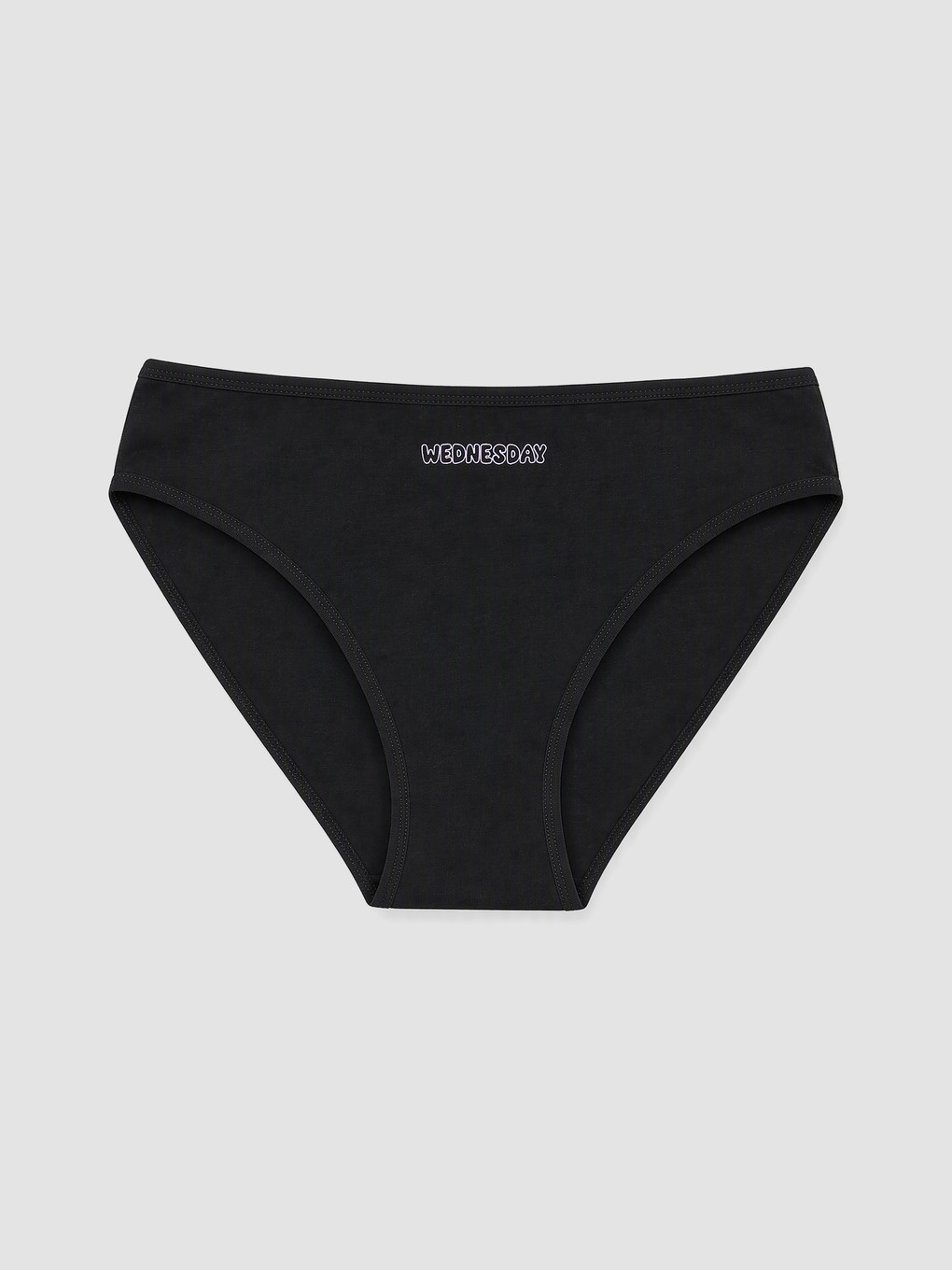 Text Printed Bikini Knickers 5 Pack-4