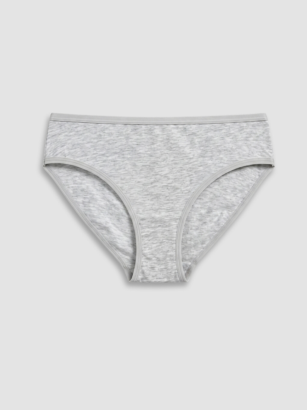 Gri Düz Bikini Külot