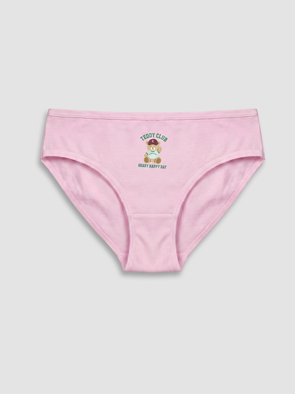 Lila Baskılı Bikini Külot