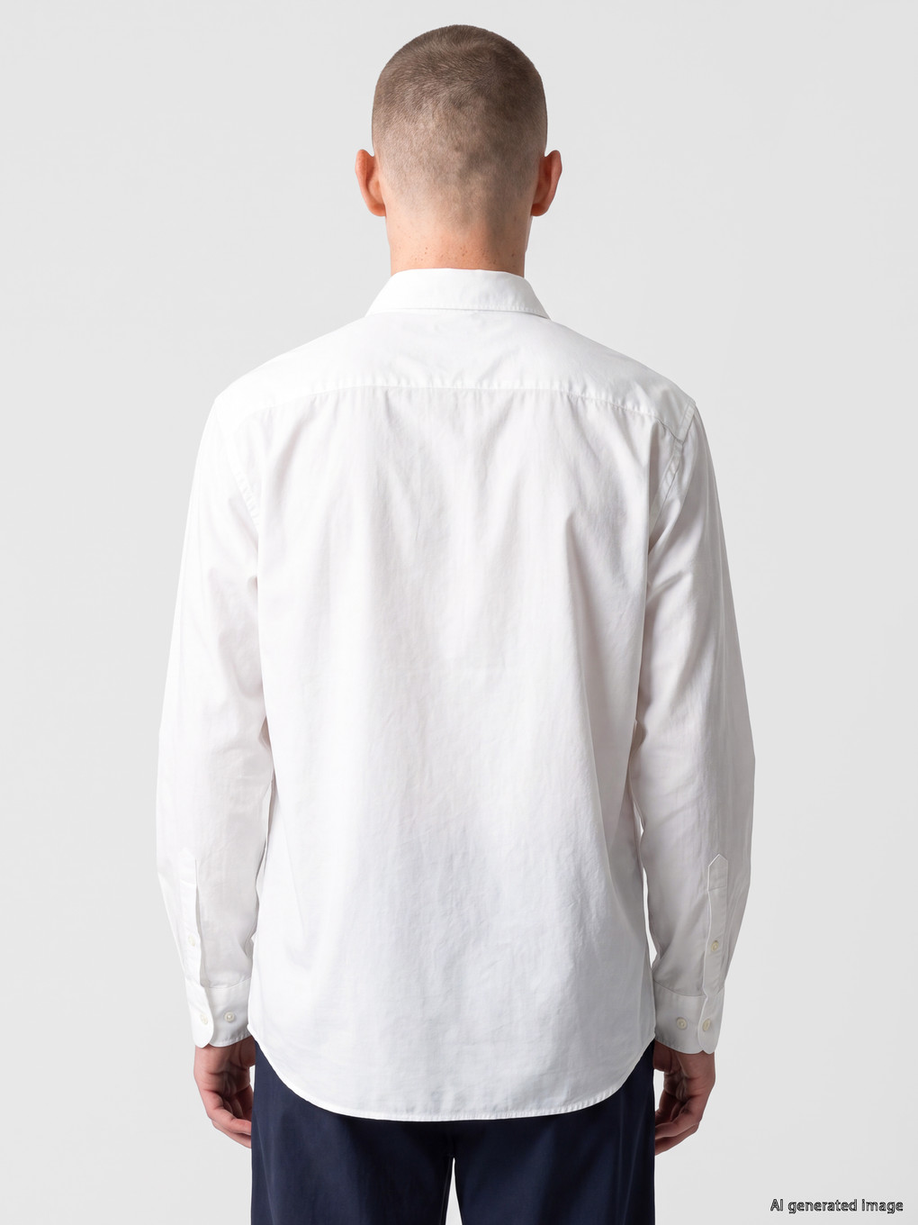 Regular Fit Nyc Baskılı Oxford Erkek Gömlek-3