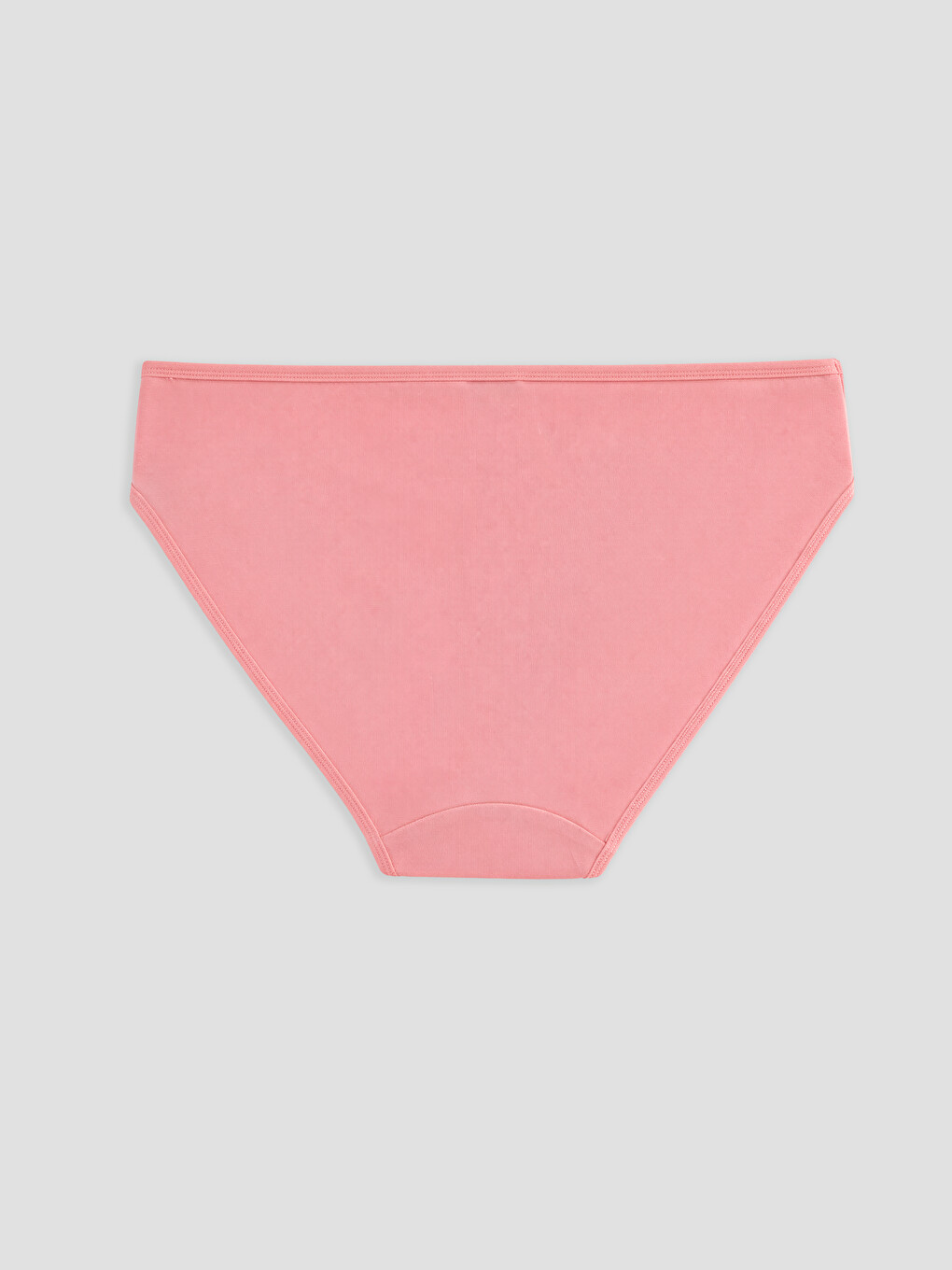 Pembe Fiyonk Baskılı Bikini Külot-1