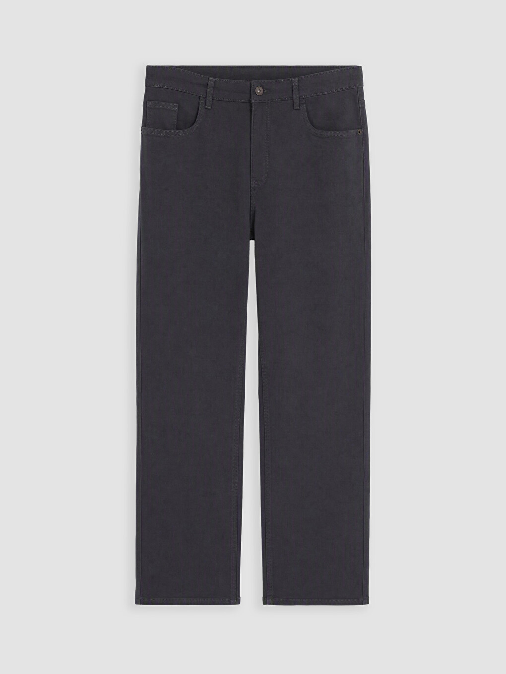 Slim Fit Gabardine Men's Trousers-4