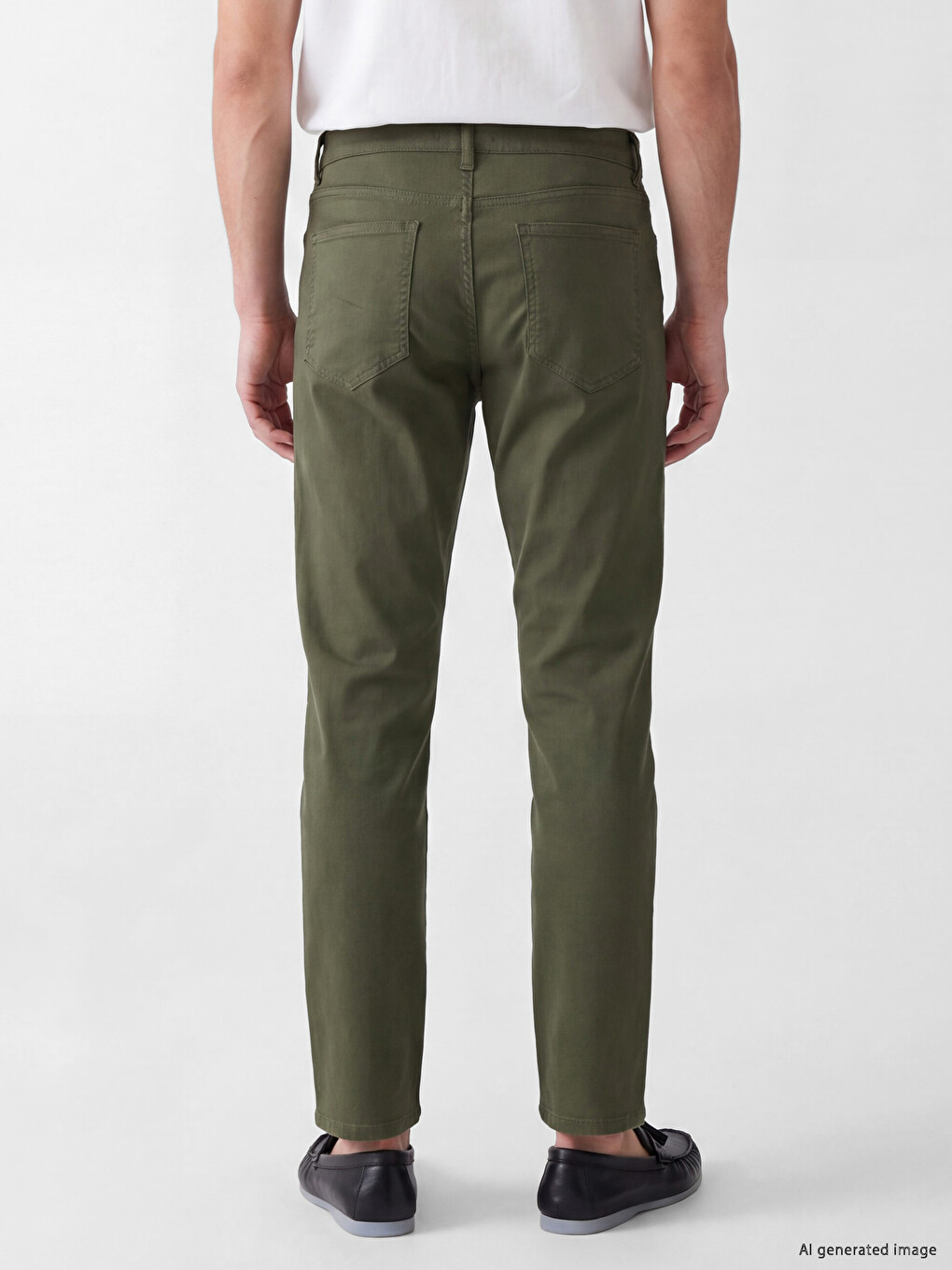 Pantaloni Chino Slim Fit Bărbați-2