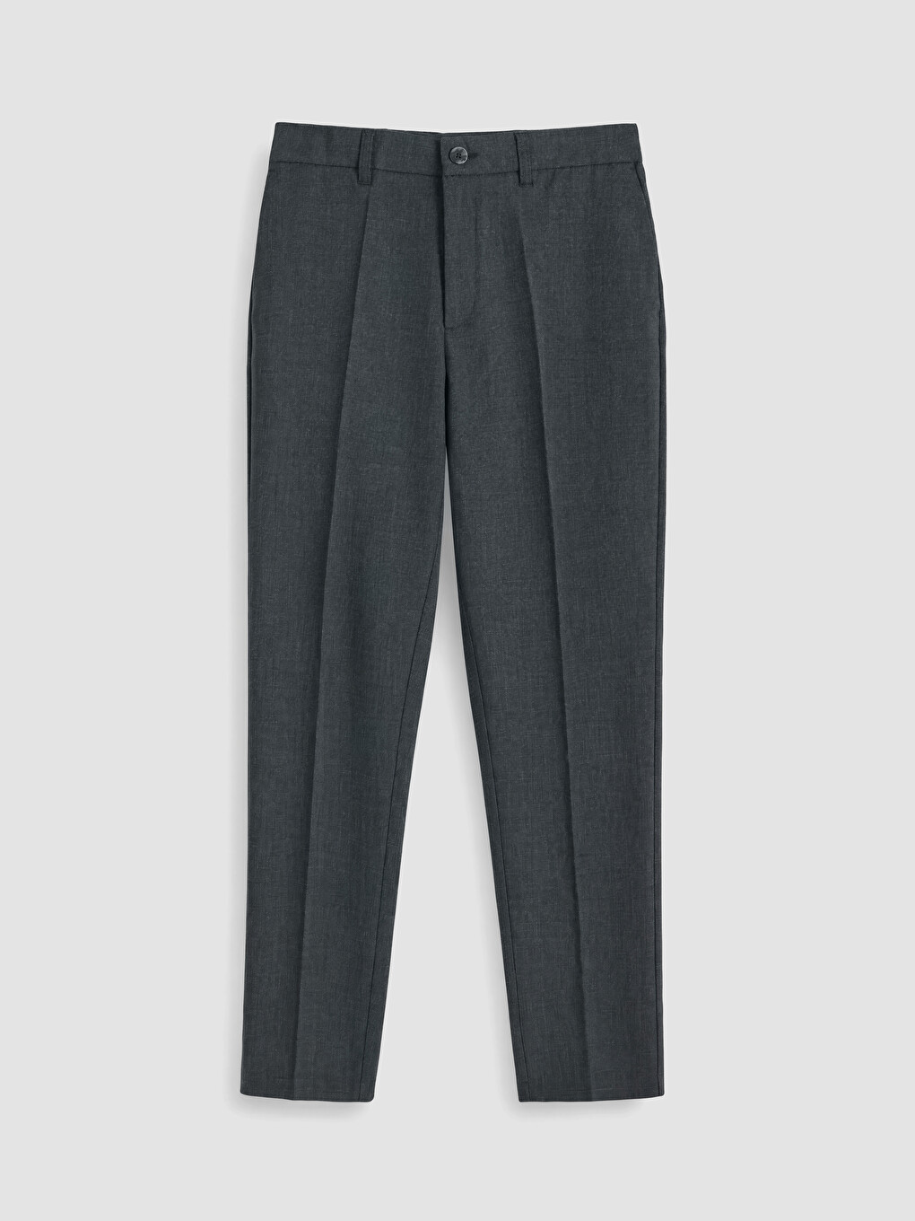 Regular Fit Dobby Men's Trousers-4
