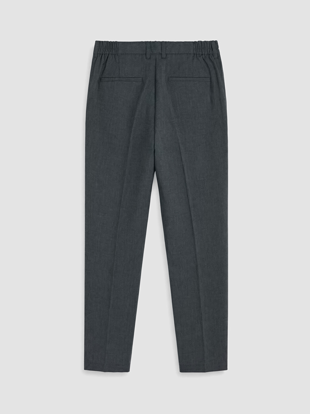 Regular Fit Dobby Men's Trousers-6