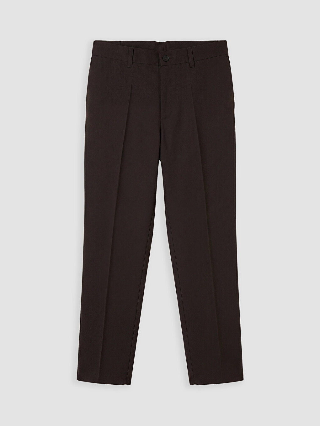 Regular Fit Dobby Men's Trousers-4