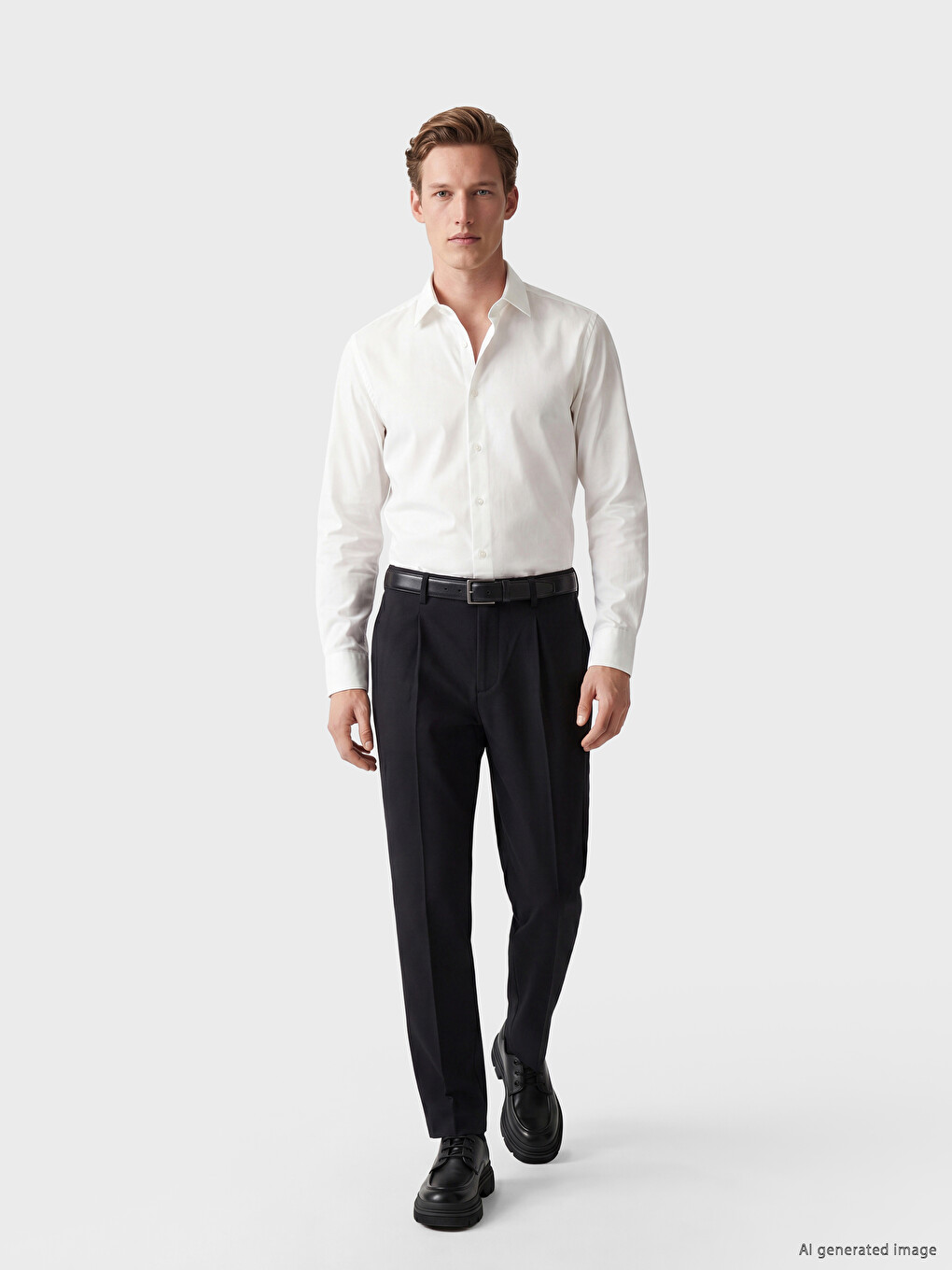 Pantaloni Bleumarin Bărbat