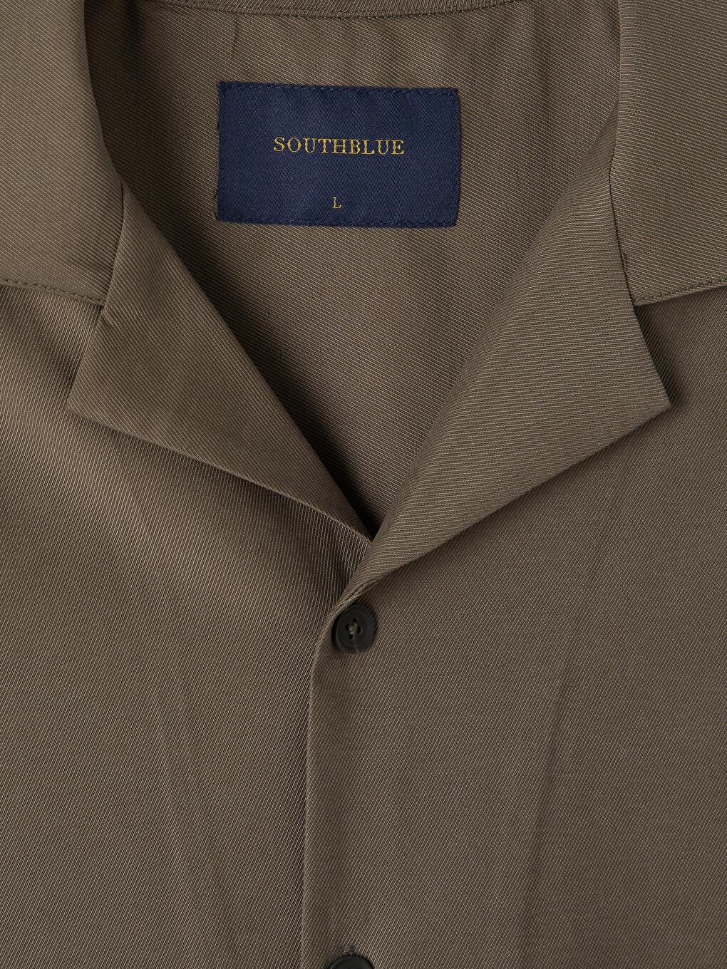 Lyocell Blended Resort Collar Men's Shirt-6