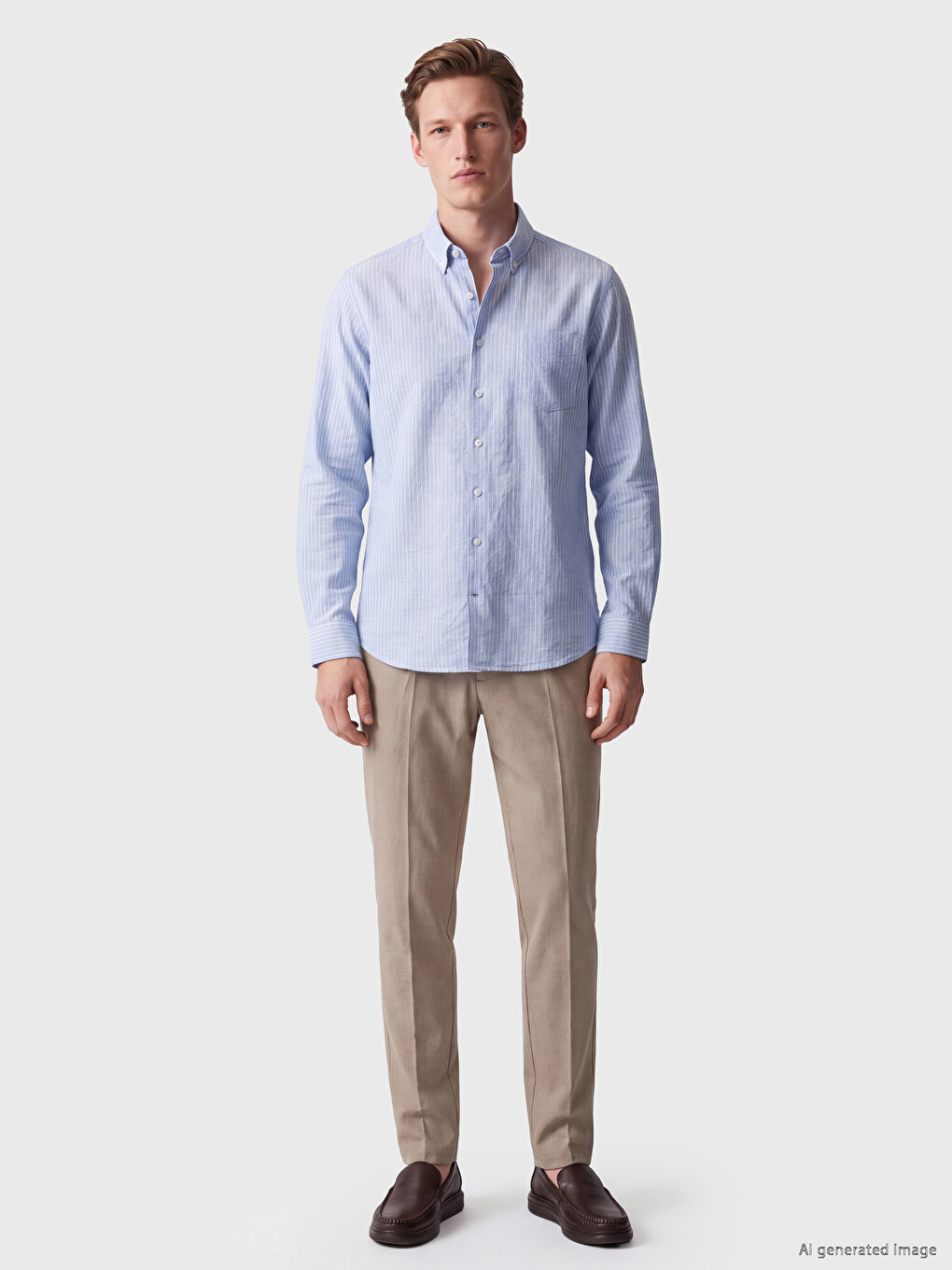 Man Blue Shirt-1