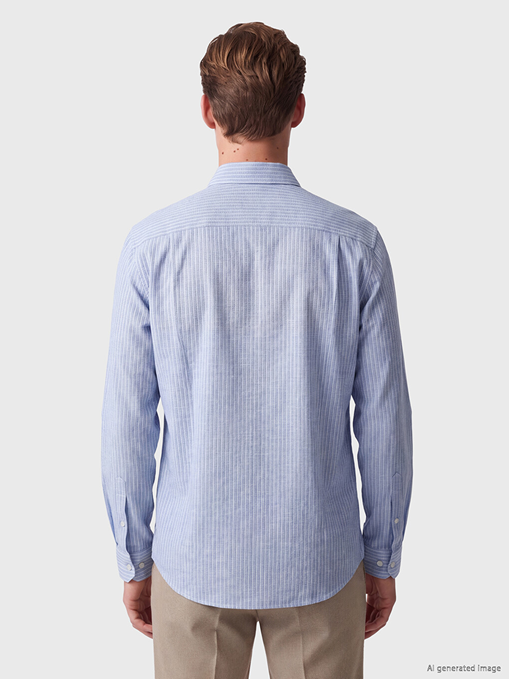 Man Blue Shirt-3