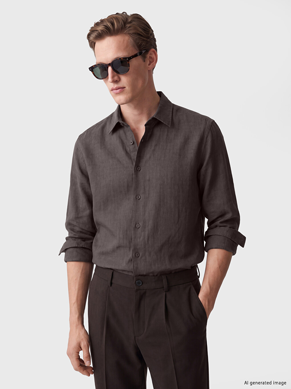 Men's Linen Shirt