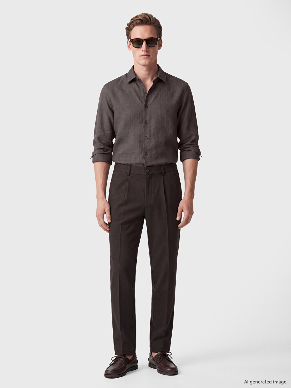Men's Linen Shirt-1