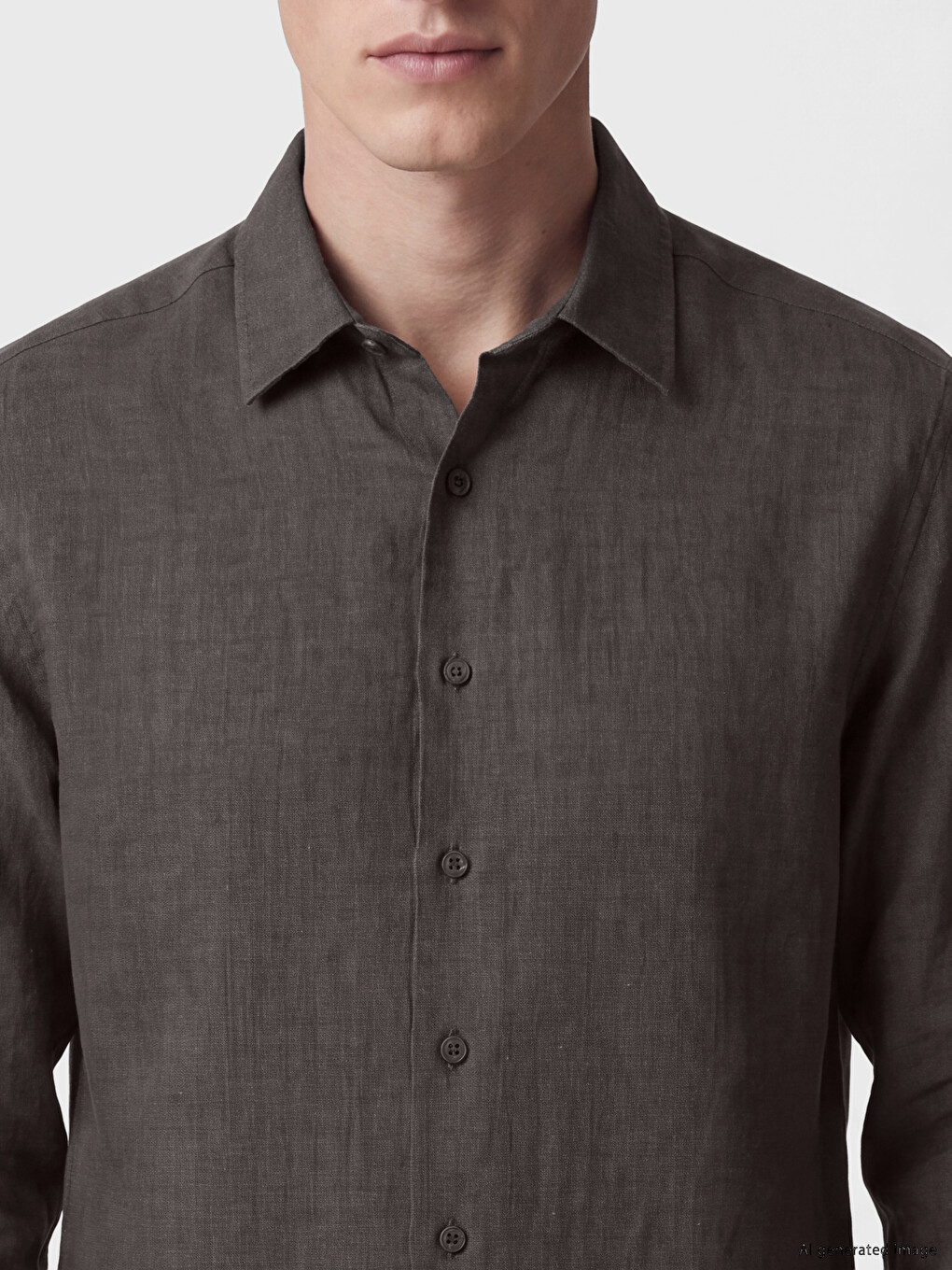 Men's Linen Shirt-2
