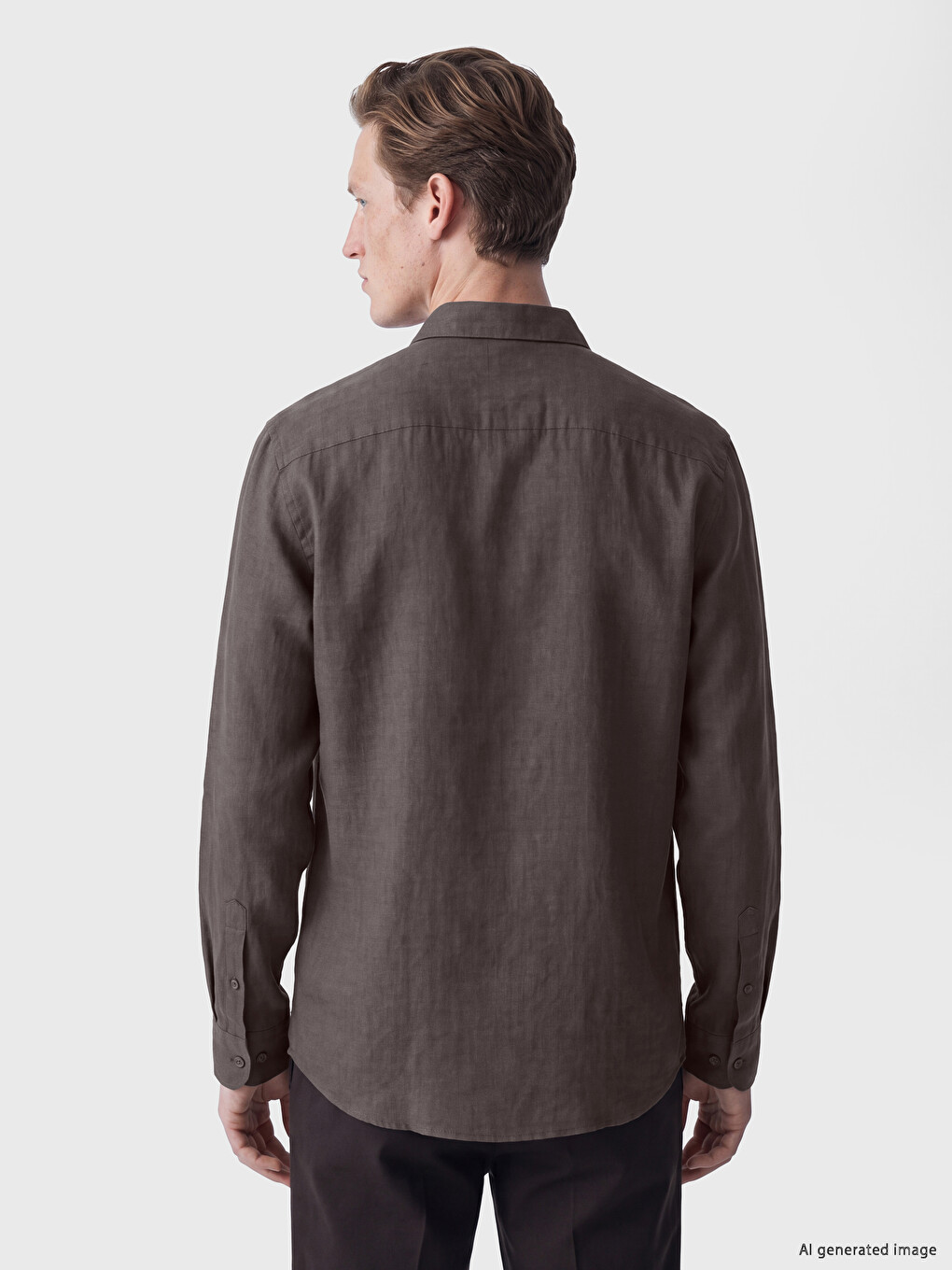 Men's Linen Shirt-3
