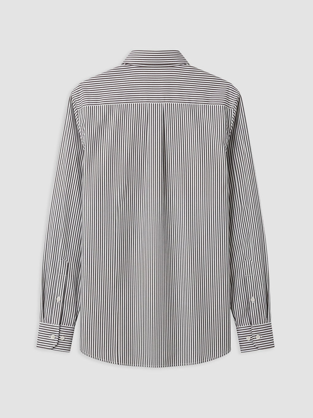 Regular Fit Striped Twill Men's Shirt-5