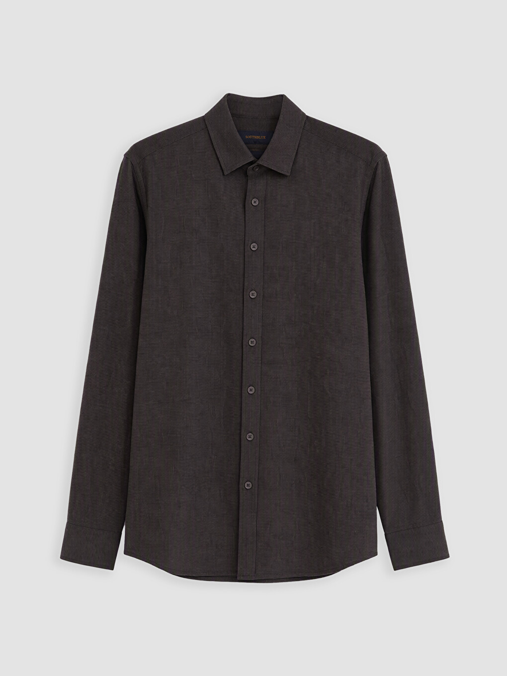 Regular Fit Plaid Twill Men's Shirt-4