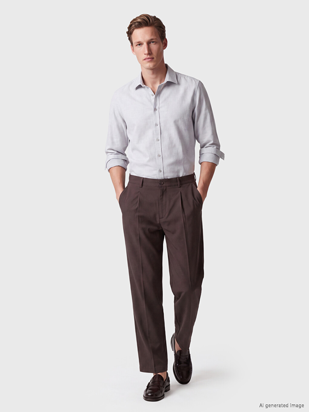 Man Grey Shirt-1